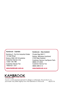 Handleiding Kambrook KI735 Strijkijzer