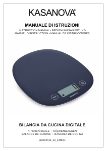 Manuale Kasanova LEI003132_33_34NOC Bilancia da cucina