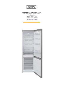 Manual Kernau KFRC 20163.1 NF IX Fridge-Freezer