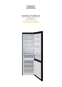 Посібник Kernau KFRC 20163.1 NF EB Холодильник із морозильною камерою