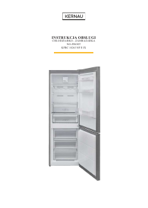 Manual Kernau KFRC 18263 NF E IX Fridge-Freezer