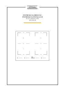 Instrukcja Kernau KIH 6444-4B Płyta do zabudowy