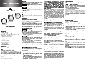 Handleiding Krontaler GT-AC-2103 Wekker