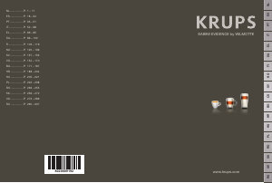Bruksanvisning Krups EA89W410 Evidence by Wilmotte Kaffebryggare