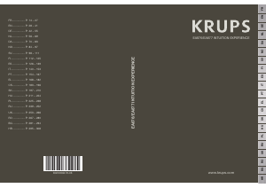 Manuale Krups EA877D40 Intuition Experience Macchina da caffè