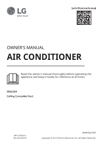 Manual LG ARNU21GL3G4 Air Conditioner