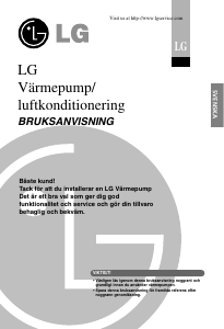 Bruksanvisning LG J09AW Luftkonditionering