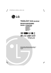 Bruksanvisning LG HT902TBW DVD spelare