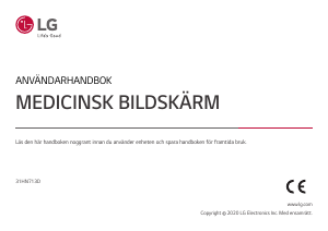 Bruksanvisning LG 31HN713D-BA LED skärm