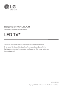 Manual LG 65UM74507LA LED Television