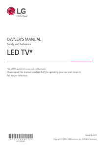 Manual LG 28LN662VBLB LED Television