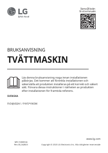 Bruksanvisning LG FV34JNS0A1 Tvättmaskin