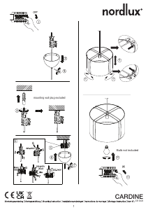 Manual Nordlux Cardine 50 Lamp