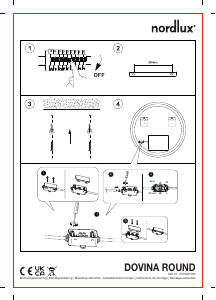 Mode d’emploi Nordlux Dovina 60 Lampe