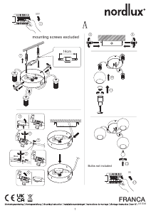 Manual Nordlux Franca Lamp