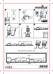 Mode d’emploi Nordlux Siege Lampe