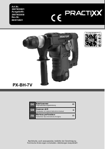 Mode d’emploi Practixx PX-BH-7V Perforateur