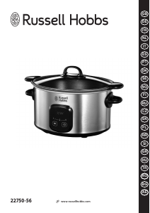 Manuál Russell Hobbs 22750-56 Hrnec pro pomalé vaření