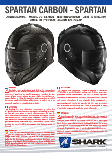 Mode d’emploi Shark Spartan Casque de moto