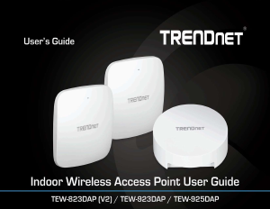 Manual TRENDnet TEW-923DAP Access Point