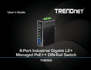 Manual TRENDnet TI-BG62i Switch