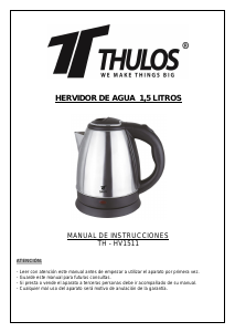 Handleiding Thulos TH-HV1511 Waterkoker