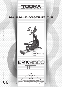 Manuale Toorx ERX-9500 TFT Bicicletta ellittica