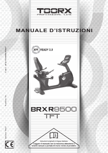 Manuale Toorx BRX-R9500 TFT Cyclette