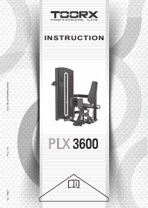 Handleiding Toorx PLX-3600 Adductor Fitnessapparaat