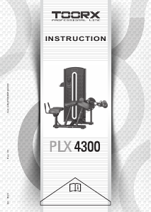 Manual Toorx PLX-4300 Multi-gym