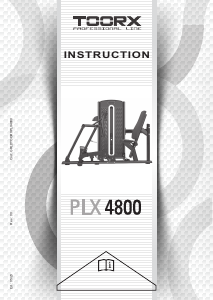 Manual Toorx PLX-4800 Multi-gym