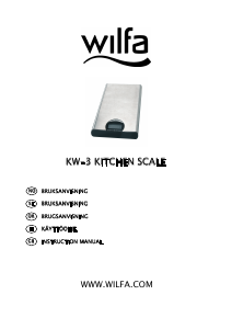 Manual Wilfa KW-3 Kitchen Scale