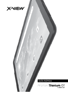 Manual de uso X-View Proton Titanium GT Colors GO Tablet