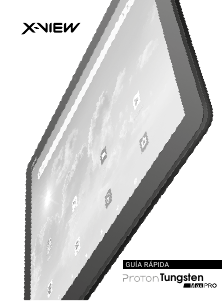 Manual de uso X-View Proton Tungsten Max Pro Tablet