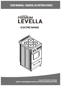 Handleiding Premium PRE2026GS Fornuis