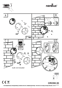 Návod Nordlux Cross 20 Svietidlo