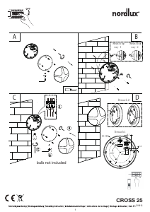 Mode d’emploi Nordlux Cross 25 Lampe