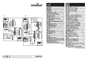 Εγχειρίδιο Nordlux Curtiz Λαμπτήρας