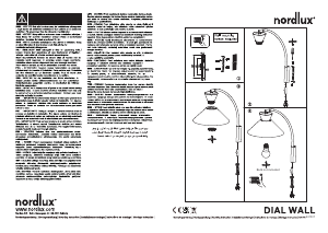 Manual de uso Nordlux Dial Lámpara