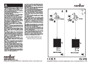 Mode d’emploi Nordlux Elvis Lampe