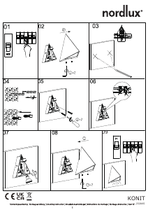 Mode d’emploi Nordlux Konit Lampe