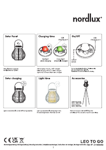 Käyttöohje Nordlux Leo Lamppu