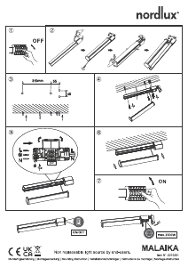 Návod Nordlux Malaika 49 Svietidlo