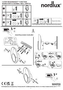 Mode d’emploi Nordlux Marsi Lampe