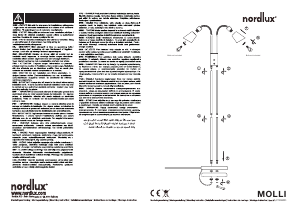 Hướng dẫn sử dụng Nordlux Molli Double Đèn