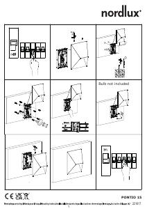 Návod Nordlux Pontio 15 Svietidlo