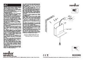 Manual de uso Nordlux Roomi Lámpara