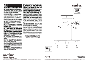 Manual Nordlux Theo Lampă