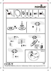 Mode d’emploi Nordlux Vic Lampe