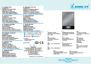 Руководство Momert 6857 Кухонные весы